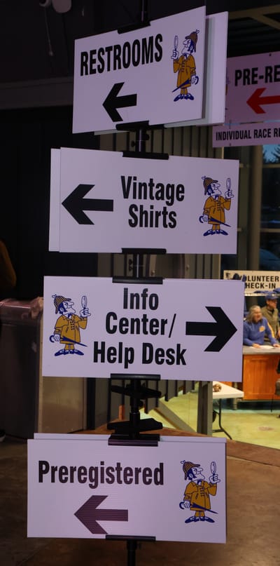 Sam Costa Directional Signs