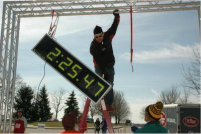 Race Clock Set-Up